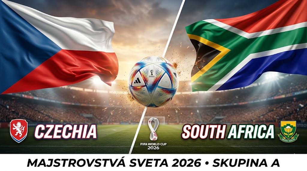 Česko vs. Južná Afrika: Analýza zápasu MS 2026 – kto ovládne skupinu A?