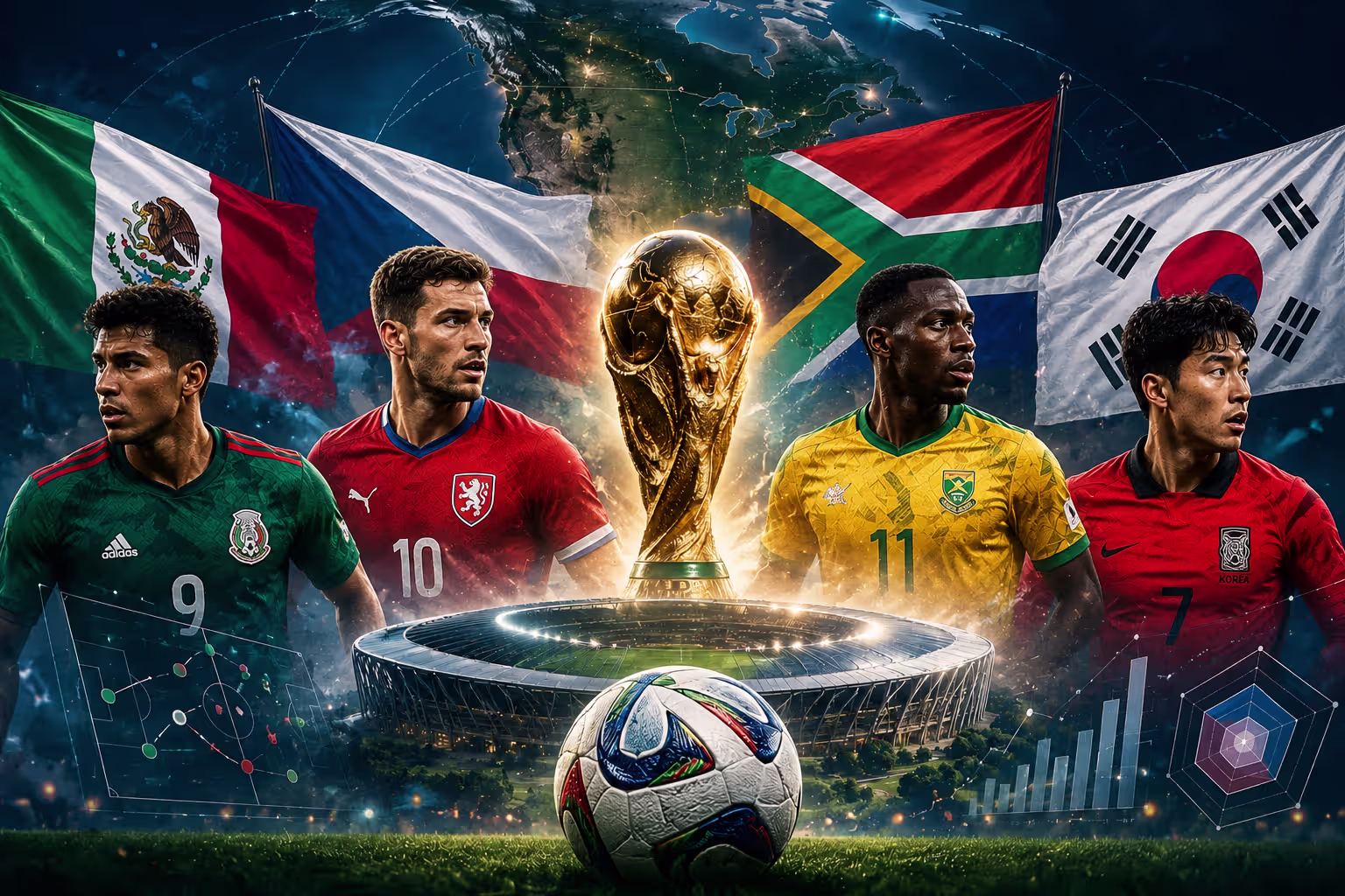 MS vo futbale 2026: Skupina A - Detailná analýza tímov, hviezd a predpokladov
