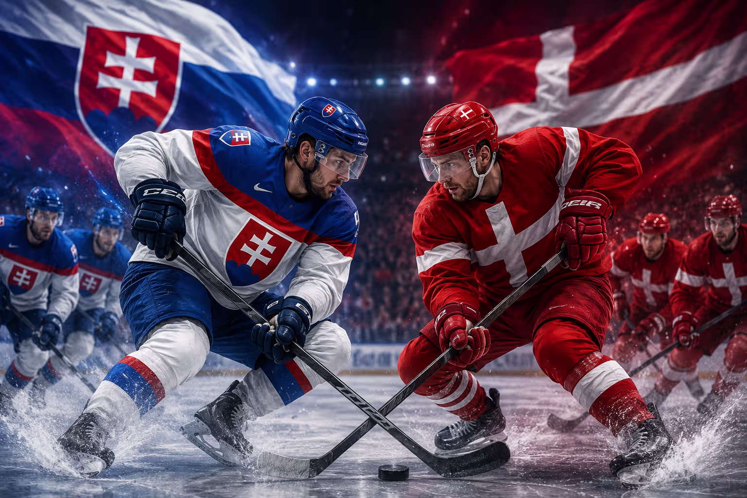MS v hokeji 2026: Slovensko dnes čelí Dánsku, Fínsko a Kanada idú za ďalšími výhrami